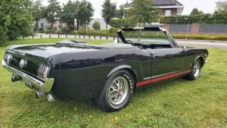 1966 Ford Mustang convertible black — photo 18
