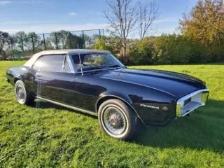 1967 Pontiac Firebird convertible white top — photo 13