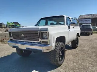1979 Chevrolet Blazer 4x4 white — photo 29