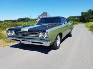 1969 Plymouth Road Runner Forrest green — photo 51