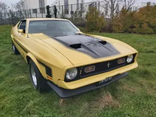 1971 Ford Mustang Mach1 grabber yellow — photo 22